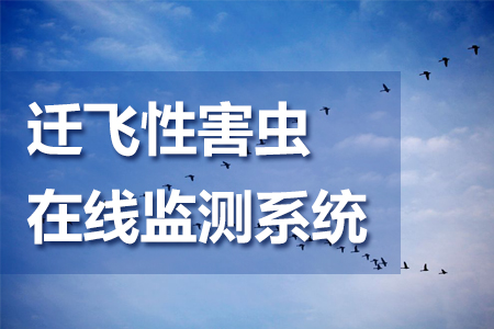 遷飛性害蟲在線監(jiān)測(cè)系統(tǒng)