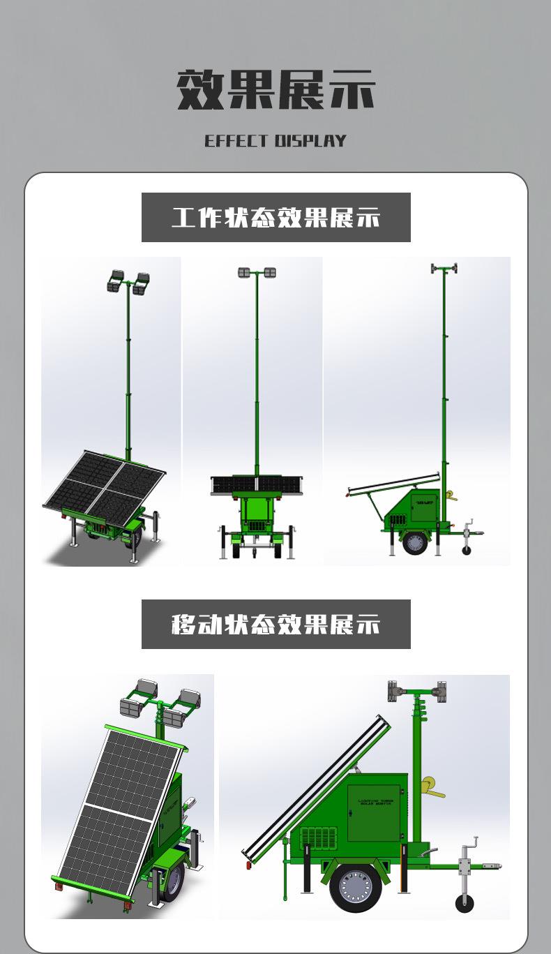 移動(dòng)太陽能燈塔(圖15)